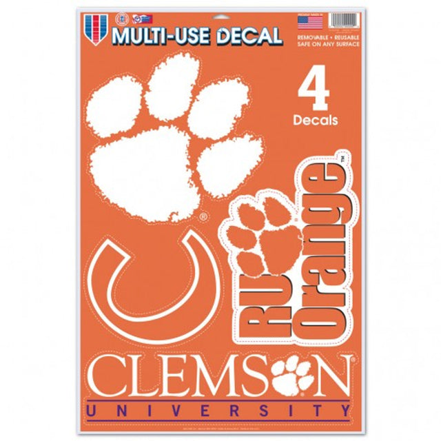 Calcomanía de los Tigres de Clemson 11 x 17 Ultra