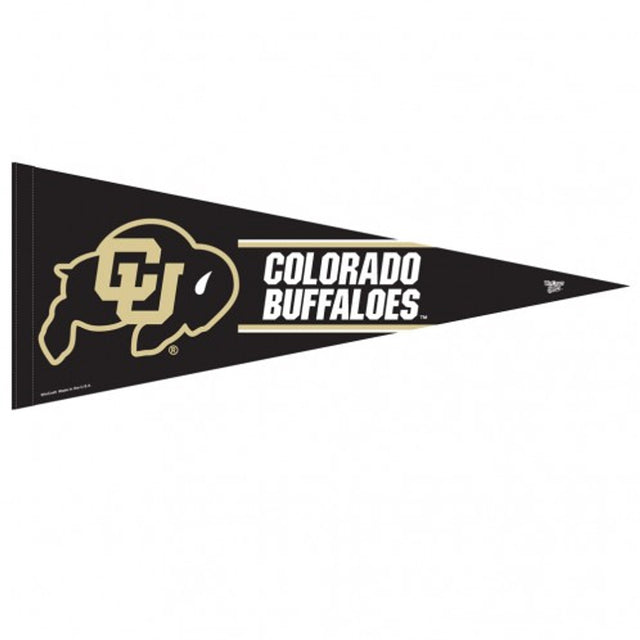 Banderín de los Colorado Buffaloes de 12 x 30, estilo premium