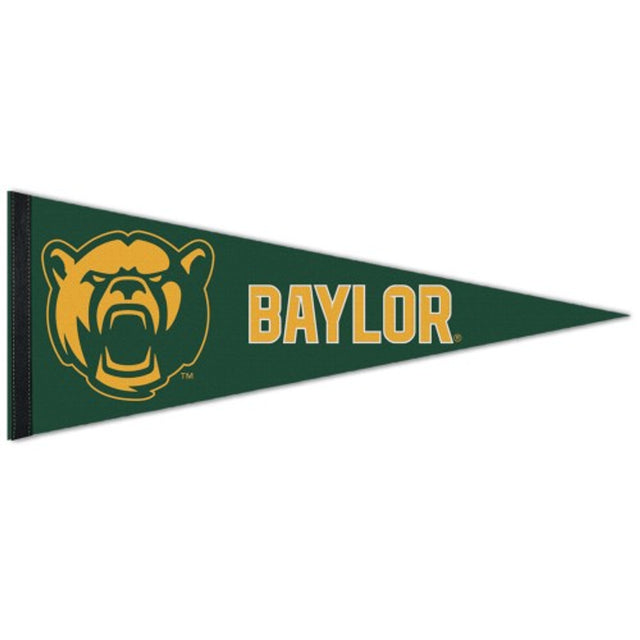 Banderín de los Baylor Bears de 12 x 30, estilo premium