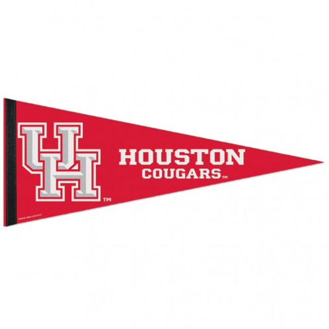 Banderín de los Houston Cougars de 12 x 30, estilo premium