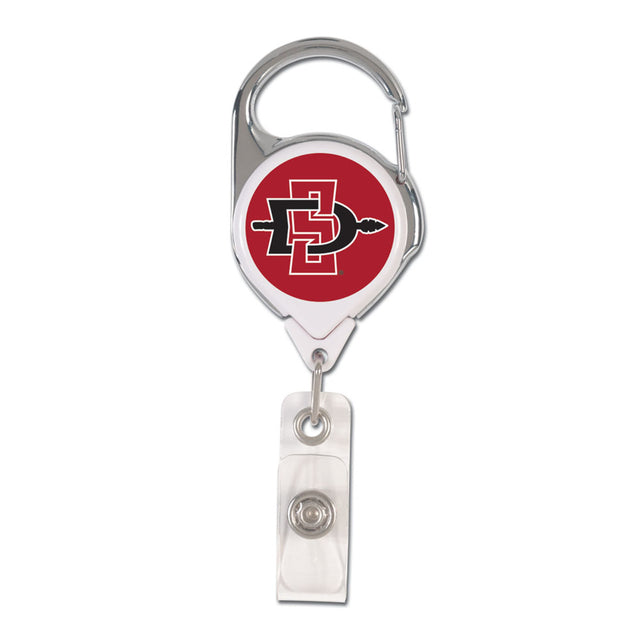 San Diego State Aztecs Badge Holder Premium Retractable