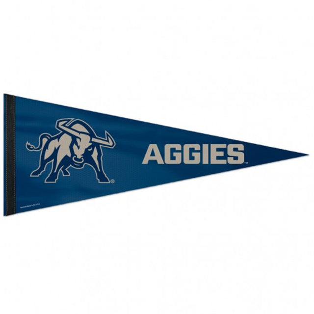 Banderín de los Utah State Aggies de 12 x 30, estilo premium