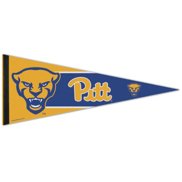 Banderín de los Pittsburgh Panthers de 12 x 30, estilo premium