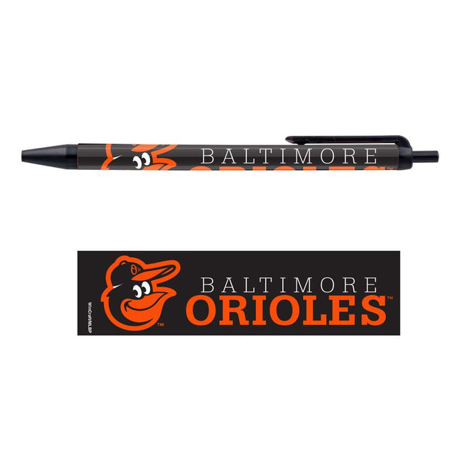 Paquete de 5 bolígrafos de los Baltimore Orioles