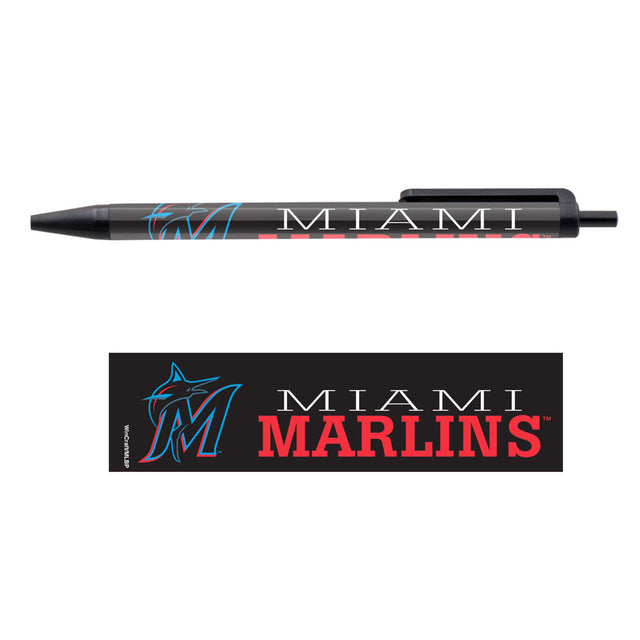 Paquete de 5 bolígrafos de los Miami Marlins