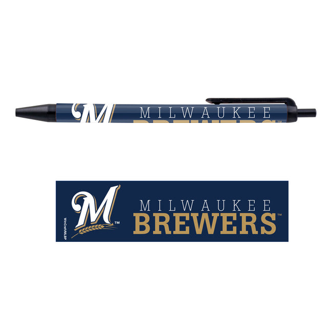 Paquete de 5 bolígrafos de los Milwaukee Brewers