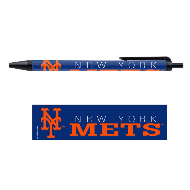 Paquete de 5 bolígrafos de los Mets de Nueva York