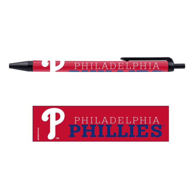 Paquete de 5 bolígrafos de los Philadelphia Phillies