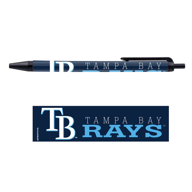 Paquete de 5 bolígrafos de los Tampa Bay Rays