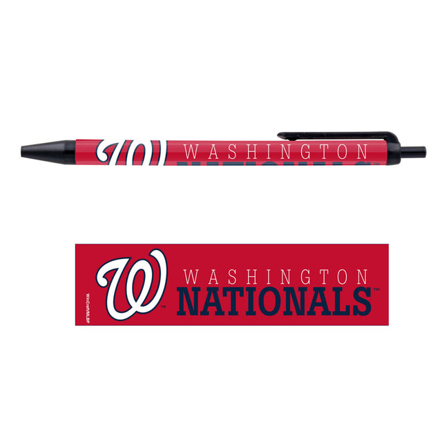 Paquete de 5 bolígrafos de los Washington Nationals