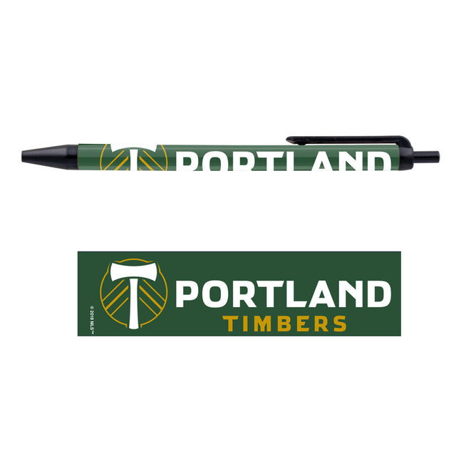 Paquete de 5 bolígrafos de Portland Timbers