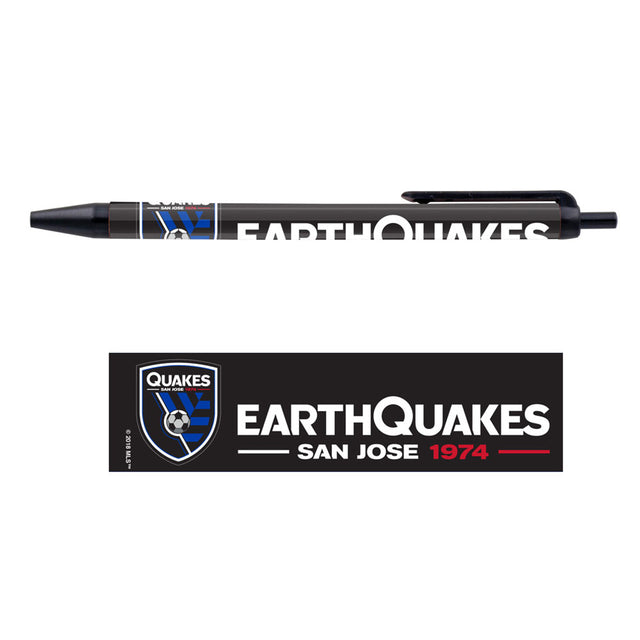 Paquete de 5 bolígrafos de San Jose Earthquakes