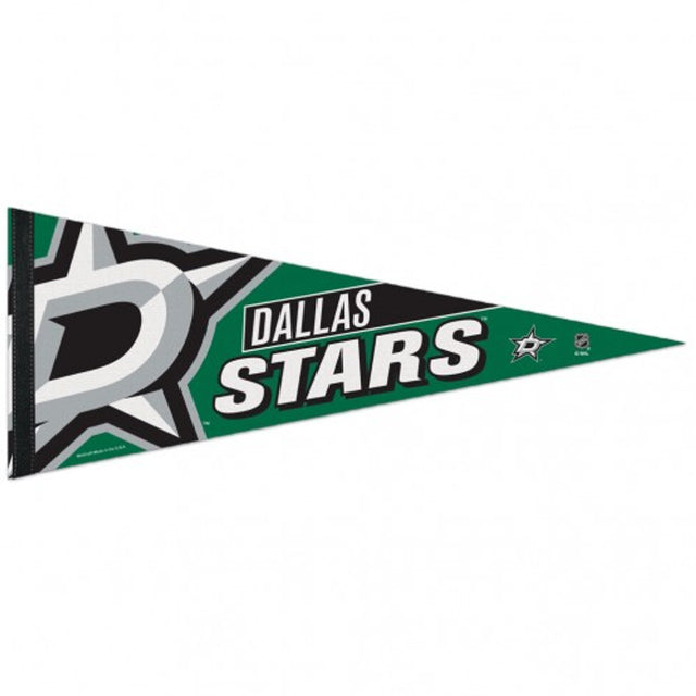 Banderín de los Dallas Stars de 12 x 30 cm, estilo premium