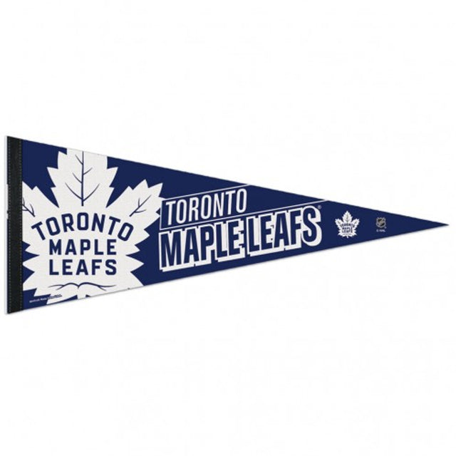 Banderín de los Toronto Maple Leafs de 12 x 30 cm, estilo premium