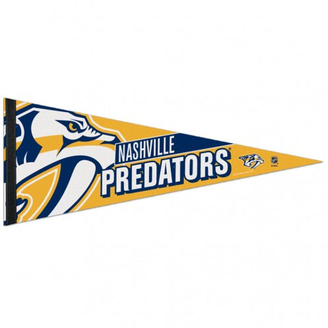 Banderín de los Nashville Predators de 12 x 30, estilo premium