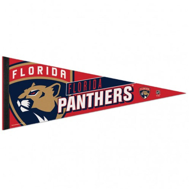 Banderín de los Florida Panthers de 12 x 30, estilo premium