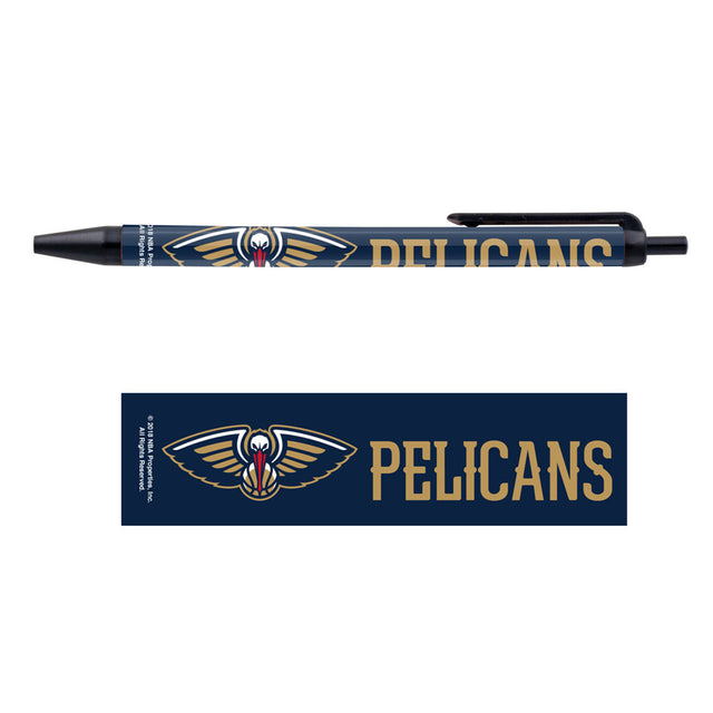 Paquete de 5 bolígrafos de los New Orleans Pelicans