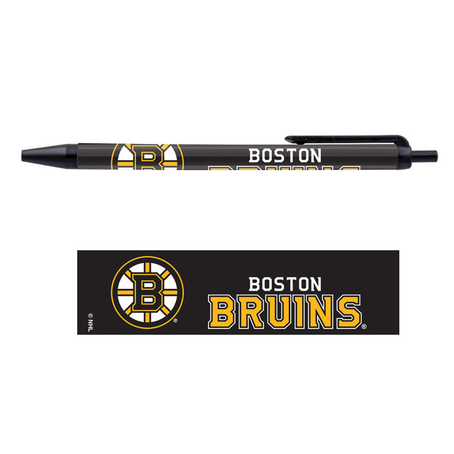 Paquete de 5 bolígrafos de los Boston Bruins