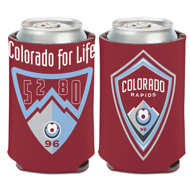 Diseño de eslogan para enfriador de latas de Colorado Rapids