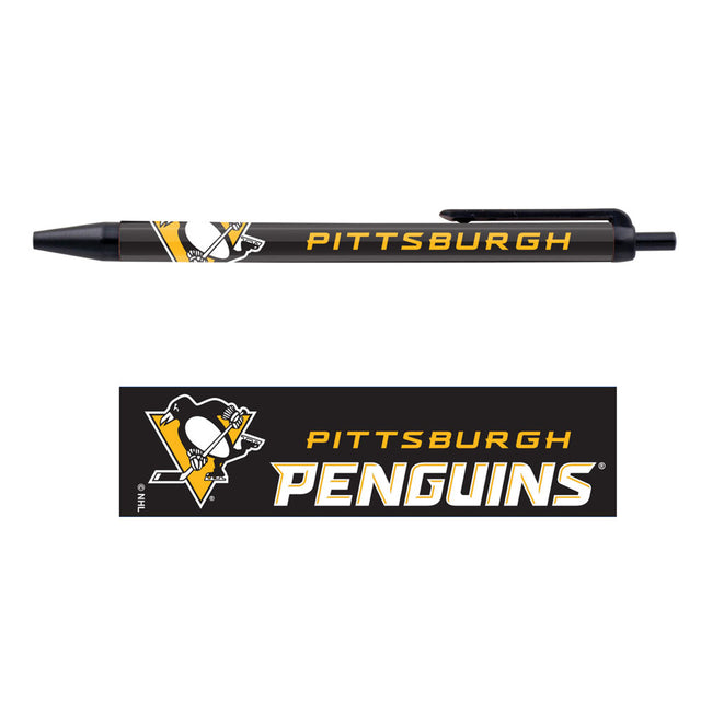 Paquete de 5 bolígrafos de los Pittsburgh Penguins