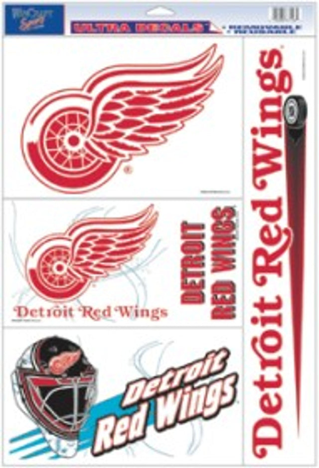 Calcomanía ultra de 11 x 17 de los Detroit Red Wings