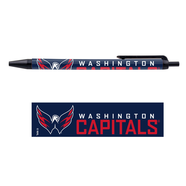 Paquete de 5 bolígrafos de Washington Capitals