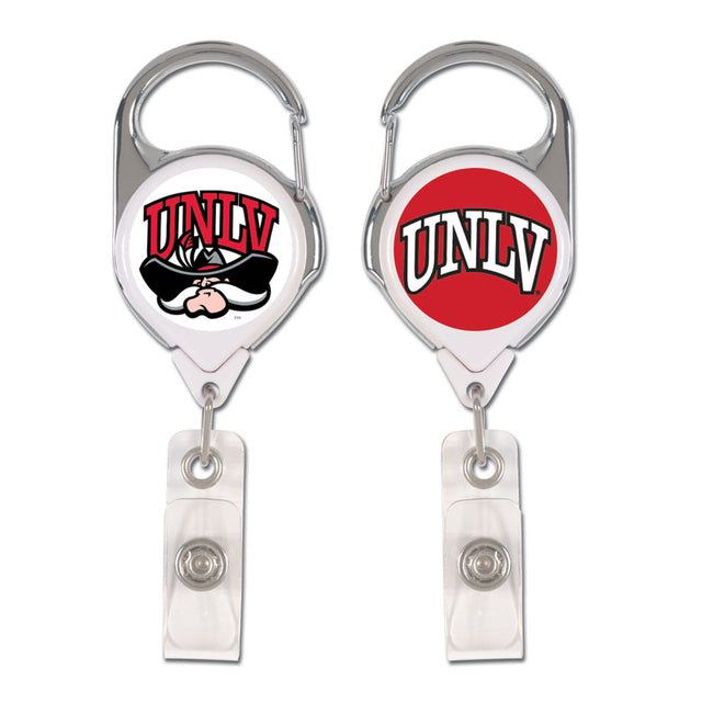 Porta credencial retráctil premium de UNLV Runnin' Rebels