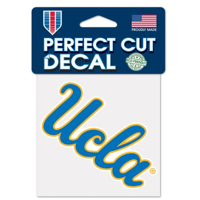 Calcomanía de los Bruins de UCLA, corte perfecto en color 4 x 4