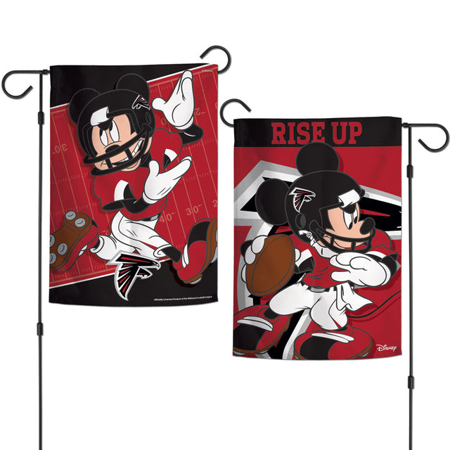 Atlanta Falcons Flag 12x18 Garden Style 2 Sided Disney