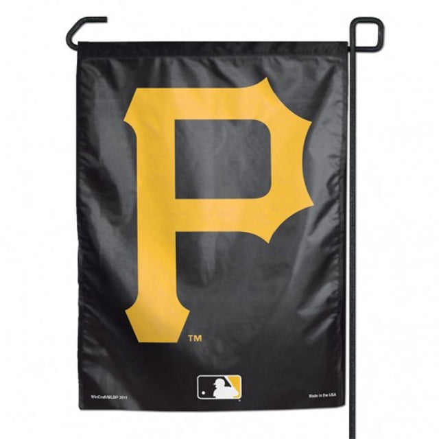 Bandera de los Piratas de Pittsburgh de 11 x 15 pulgadas estilo jardín