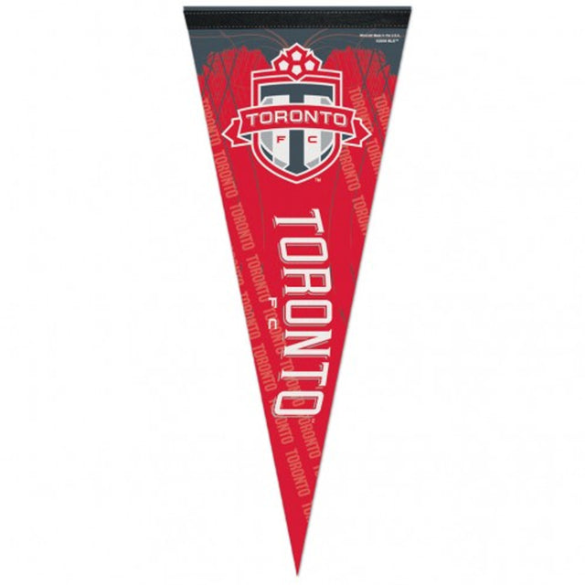 Banderín del Toronto FC de 12 x 30 cm, estilo premium