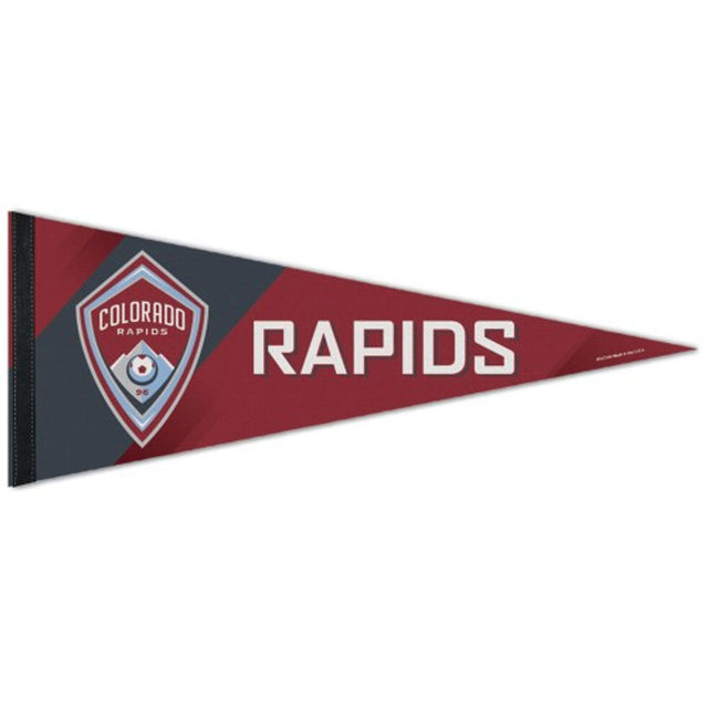 Banderín de Colorado Rapids de 12 x 30, estilo premium