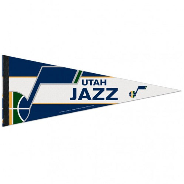 Banderín de Utah Jazz de 12 x 30, estilo premium