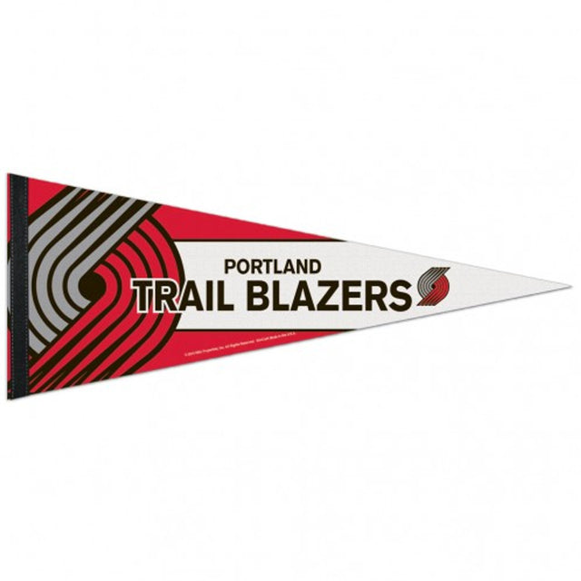 Banderín de los Portland Trail Blazers de 12 x 30, estilo premium