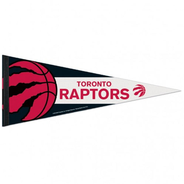 Banderín de los Toronto Raptors de 12 x 30, estilo premium