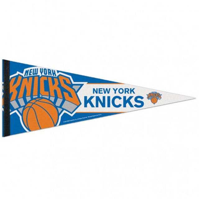 Banderín de los New York Knicks de 12 x 30 cm, estilo premium