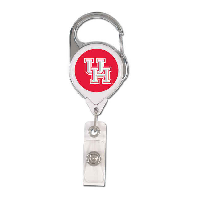 Porta credencial retráctil premium de los Houston Cougars