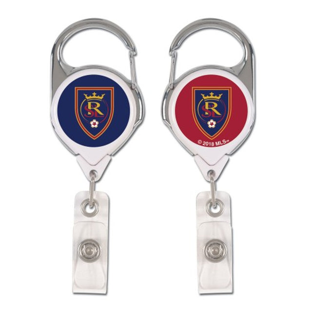 Porta credencial retráctil premium de Real Salt Lake