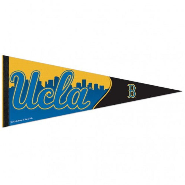 Banderín de los Bruins de UCLA, estilo premium, 12 x 30