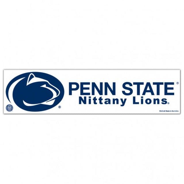 Penn State Nittany Lions Decal 3x12 Bumper Strip Style