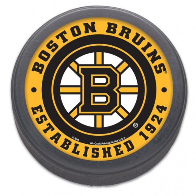 Disco de hockey de los Boston Bruins, año de fabricación 1924, a granel