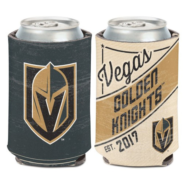 Enfriador de latas de diseño vintage de Vegas Golden Knights