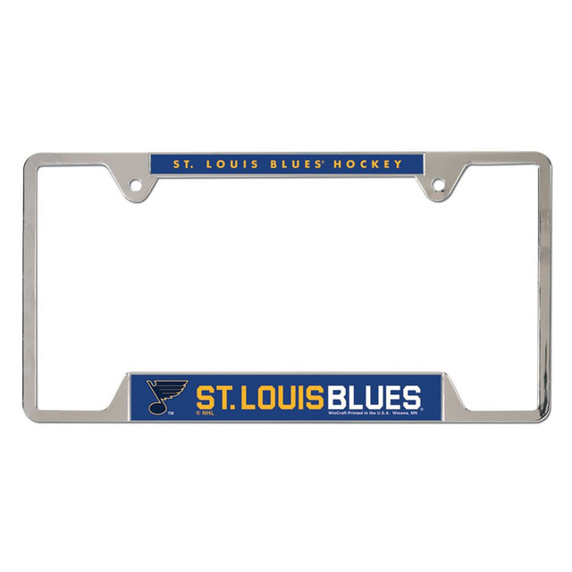 St. Louis Blues License Plate Frame Metal