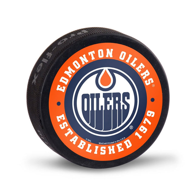 Disco de hockey de los Edmonton Oilers a granel