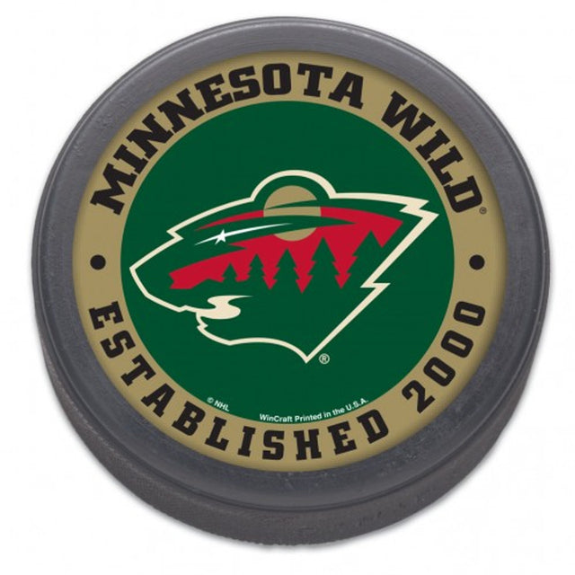 Disco de hockey Minnesota Wild (a granel)