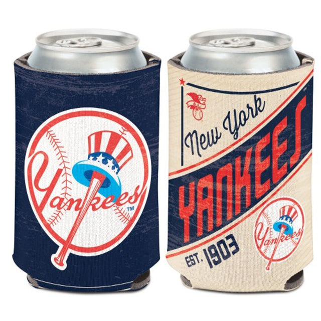 Enfriador de latas de los Yankees de Nueva York, diseño vintage