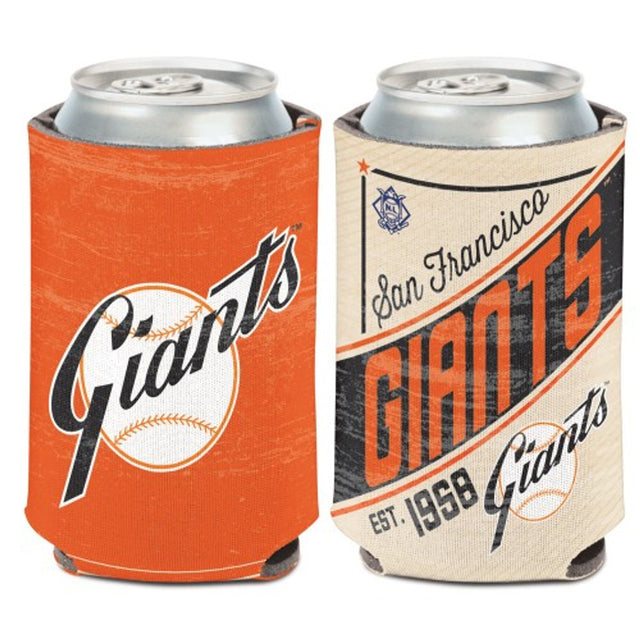 Enfriador de latas de diseño vintage de los Gigantes de San Francisco