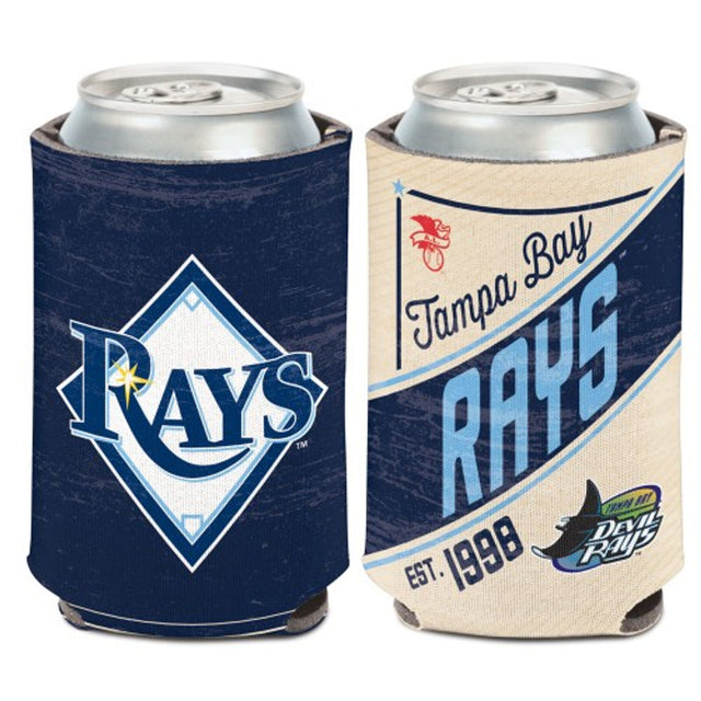 Enfriador de latas de los Tampa Bay Rays, diseño vintage