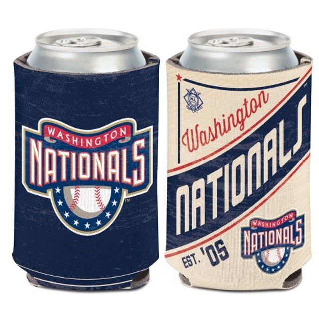 Enfriador de latas de diseño vintage de los Washington Nationals