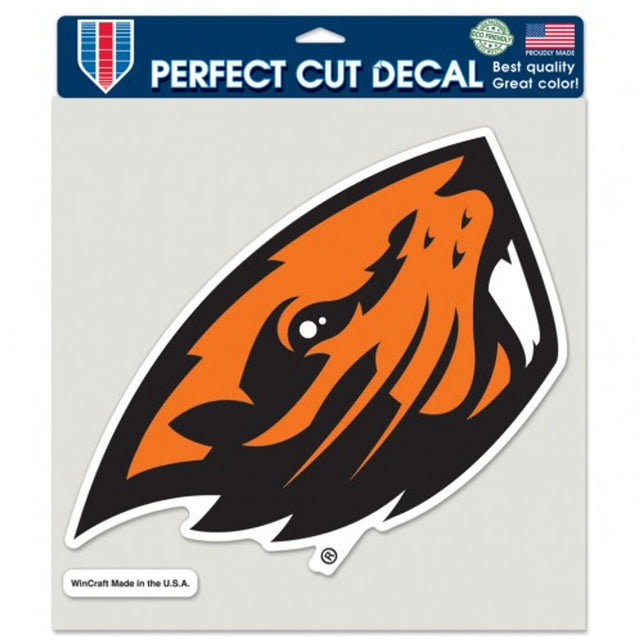 Oregon State Beavers Decal 8x8 Die Cut Color